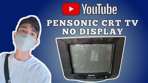 Pensonic Crt Tv No Display Youtube