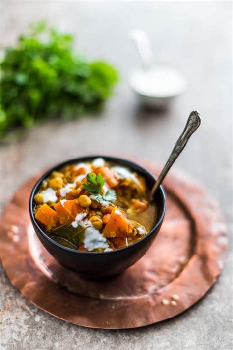 Chunky Butternut Squash And Lentil Soup Brain Food Studio