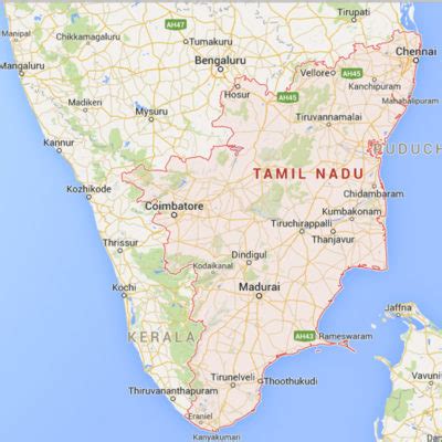 48 detailed high resolution map of tamilnadu. Dove operiamo | NAMASTE onore a te