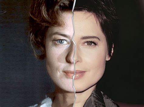 Mother And Daughter Ingrid Bergman And Isabella Rosselini Isabella Rossellini Ingrid Bergman