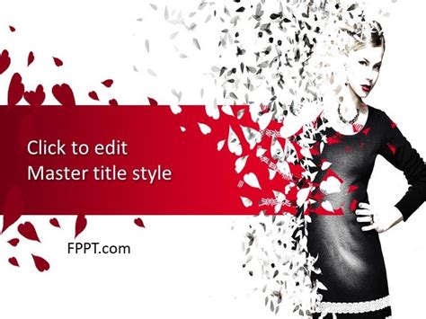 Free Fashion Powerpoint Template Free Powerpoint Templates