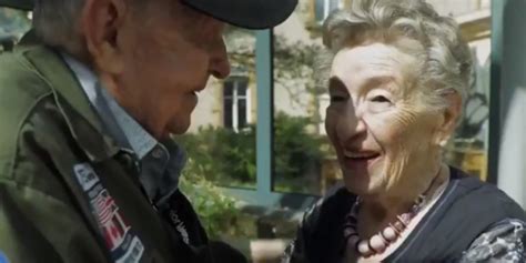 Heartwarming Wwii Veteran Reunites With French Sweetheart From 75