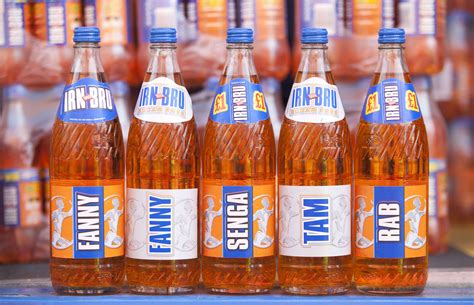 irn bru launches a long line of fannies for fans as personalised bottles go on sale irn bru
