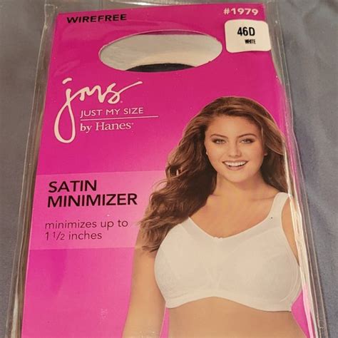 Just My Size Intimates And Sleepwear Just My Size Womens Plus Size Cushion Strap Wirefree Bra