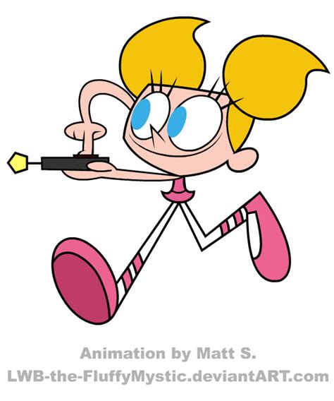 dexter s lab animated dee dee by lwb the fluffymystic dee dee dee dee dexter s laboratory