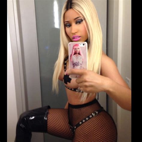 Lace Leather From Nicki Minaj S Sexiest Instagrams E News