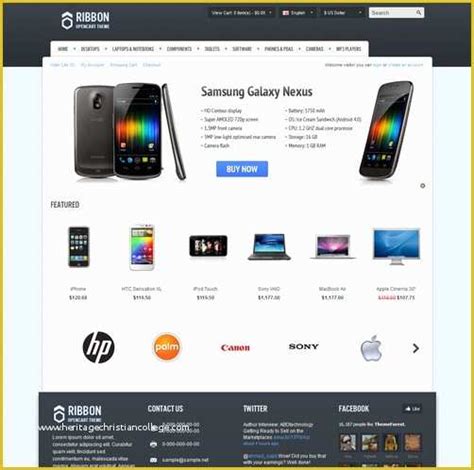 Opencart Templates Free Of Free Opencart Themes Responsive No Ads