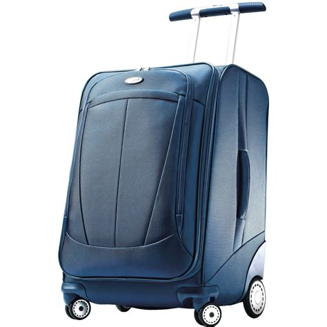 Best Buy Samsonite Ez Cart 25 Suitcase Blue 49995 1090