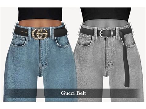 Gucci Belt Sims 4 Sims Sims 4 Clothing