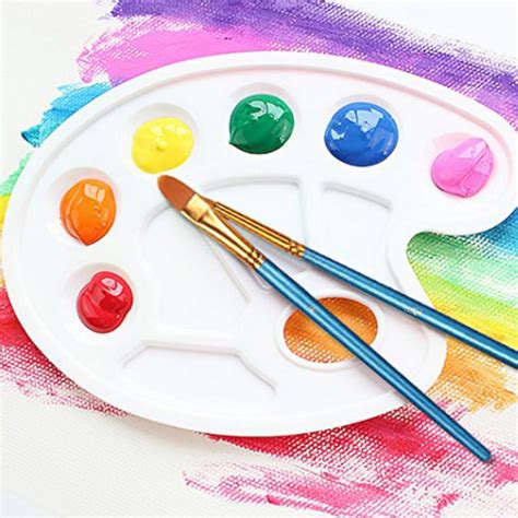 Enjoy 2pcsset Paint Tray Painting Palette Art Palette Nail Walmart