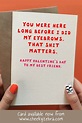Funny valentines day card perfect for your best friend this galentines ...