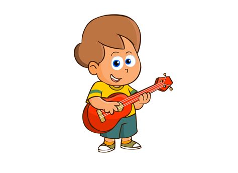 Guitar Clipart Kid Picture 1273460 Guitar Clipart Kid