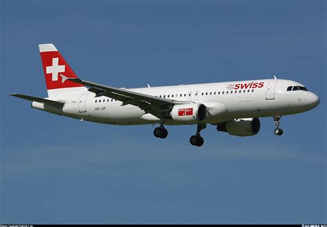 Airbus A320 214 Swiss International Air Lines Aviation Photo