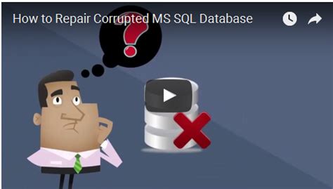 Video How To Repair Corrupted Ms Sql Database File Repair Tool Blog