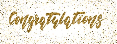 Congratulations Hand Drawn Lettering Modern Brush Pen Calligraphy