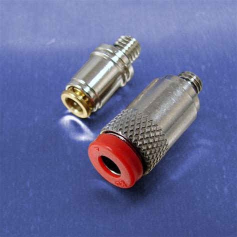 10 32 Unf Threads Push In Straight Connector Fittings Pneumadyne