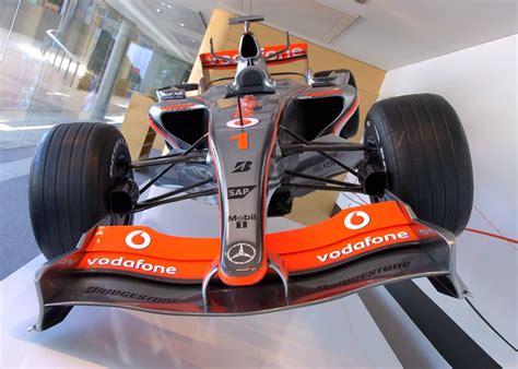 Mclaren's first road car was the mclaren f1 which was first sold to the public in 1992, the car held the moniker of the fastest production car for over 10 years till the buggati veyron toppled it in 2005. Vodafone Mercedes Mclaren F1 car | mnadi | Flickr