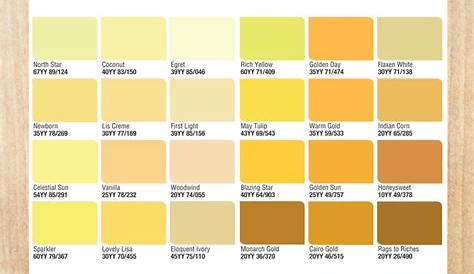 golden yellow dulux yellow colour chart