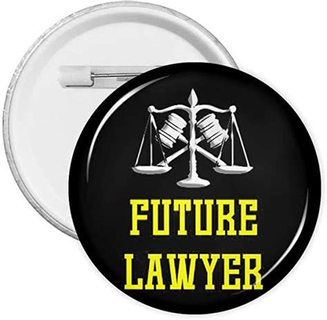 Lawyer Loading 4 Pin Badge Round Button Lapel Pin Brooches
