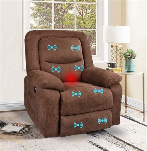 Buy Vuyuyu Fabric Electric Recliner Chair Massage Recliner With Heated And Remote Control Home