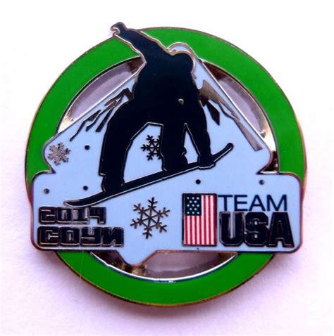 Sochi Winter Olympics 2014 Team Usa Pin