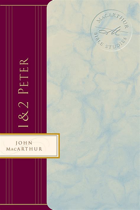 Considering the author, the first christians would receive this letter with a sense of importance. 1 & 2 Peter by John MacArthur - Book - Read Online