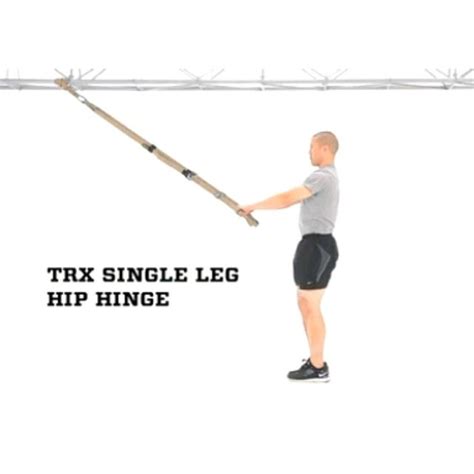 Trx Hip Hinge Single Leg By Alex Exercise How To Skimble