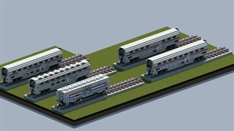 Amtrak Superliner Set Phase Iii With Download 120212011201