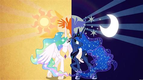 Princess Luna And Princess Celestia Clashing Pride