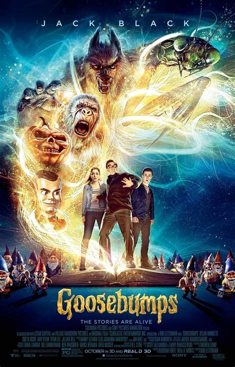 Goosebumps Trailer And Poster Destroy All Rl Stine Monsters