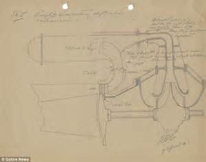 Sir Frank Whittles Jet Engine Blueprints Drawn In Ww2 Expected To