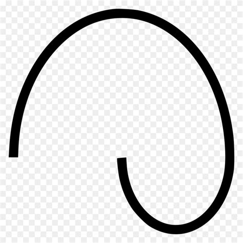 Curved Line Png Icon Free Download Curved Line Clipart Flyclipart