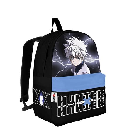 Killua Zoldyck Backpack Custom Hxh Anime Bag For Fans Home Decor