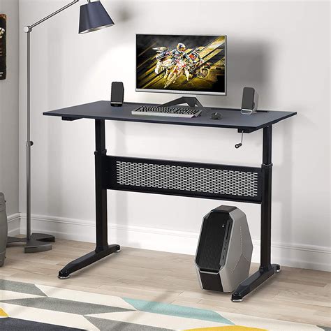 Adjustable Height Standing Desk Sit Stand Up Desk Workstation 47 Inch