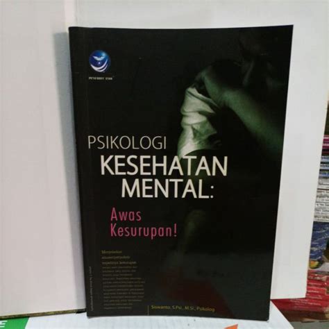 Jual Buku Psikologi Kesehatan Mental Oleh Siswanto S Psi M Si