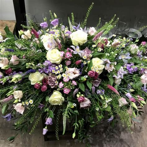 Funeral Flowers Wreaths And Spreads Custom Arrangements Available