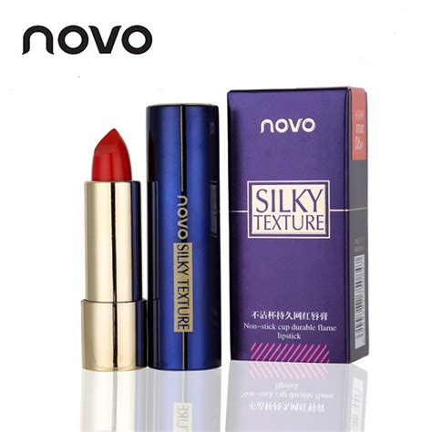 novo matte nude lipstick waterproof long lasting makeup moisturizing lip gloss make up women