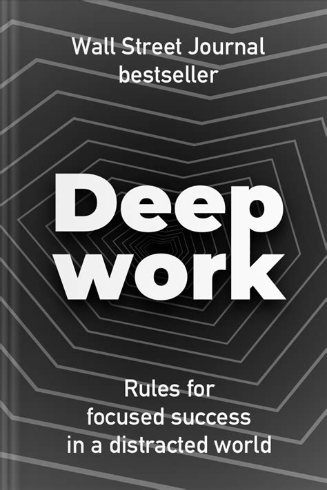 Deep Work Rules For Focused Success In A Distracted World • Headway