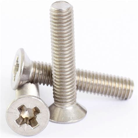 Amazon Com Bolt Base 6mm M6 X 45 A2 Stainless Steel Pozi Countersunk