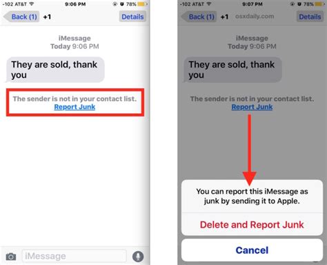 How To Report Imessage Spam As Junk On Iphone And Ipad