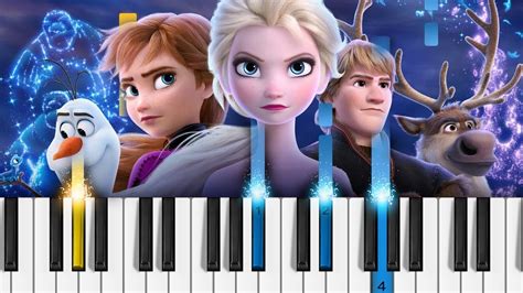Panic At The Disco Into The Unknown From Frozen 2 Easy Piano