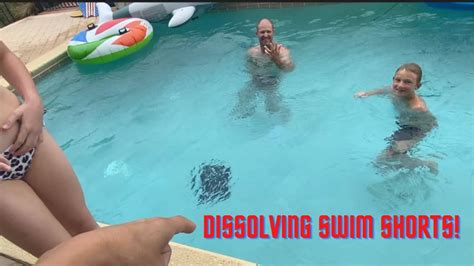 Dissolving Swim Trunks I Pranked My Husband Funny