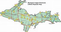 Mi Upper Peninsula Map