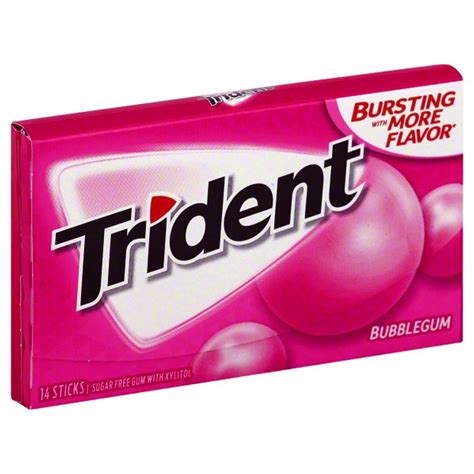Buy Trident Bubble Gum Sugar Free Gum At Best Price Grocerapp