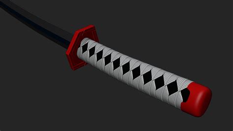 3D file Nichirin Blade from Demon Slayer・3D printable design to