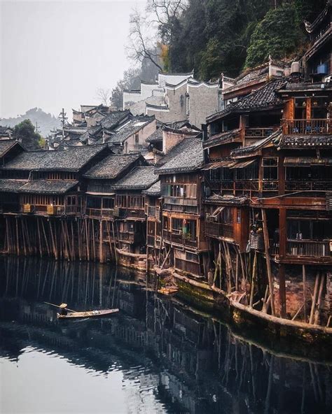 Fenghuang Ancient Town In China Shows What Villages Were Like Before