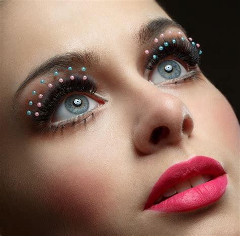 Premium Photo Womans Beautiful Eye With Extremely Long Eyelashes