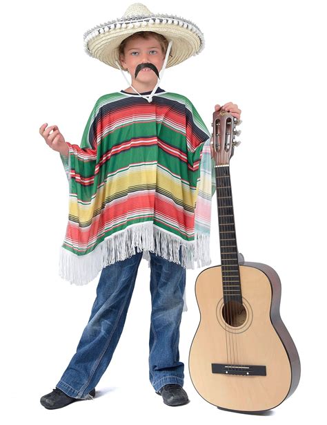 Poncho mexicano niño: Disfraces niños,y disfraces originales baratos ...