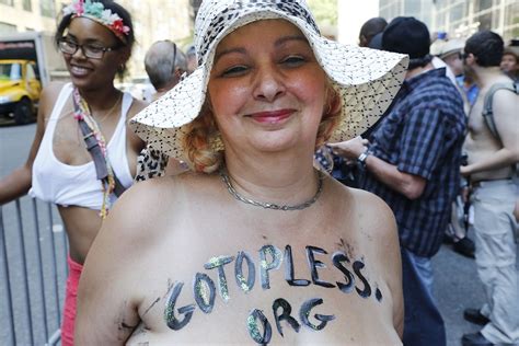 Marchers Push For Equality With Gotopless Day Parade In Nyc Abc7 New York