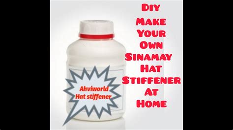 How To Make Hat Stiffener Diy Make Your Own Stiffener At Home